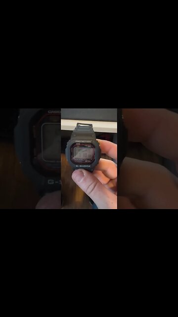Auto Light Casio G Shock 5610