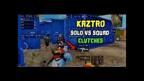 Kaztro solo squad best movement 4 finger CLAW montage kill