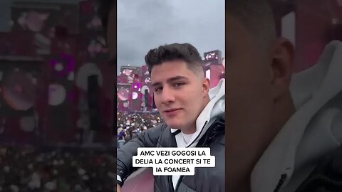 ACEL MOMENT CAND VEZI GOGOSI LA DELIA LA CONCERT SI TE IA FOAMEA #oguritamica #mancaciosul
