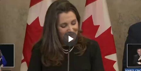 Canada’s Finance Minister Chrystia Freeland has resigned...