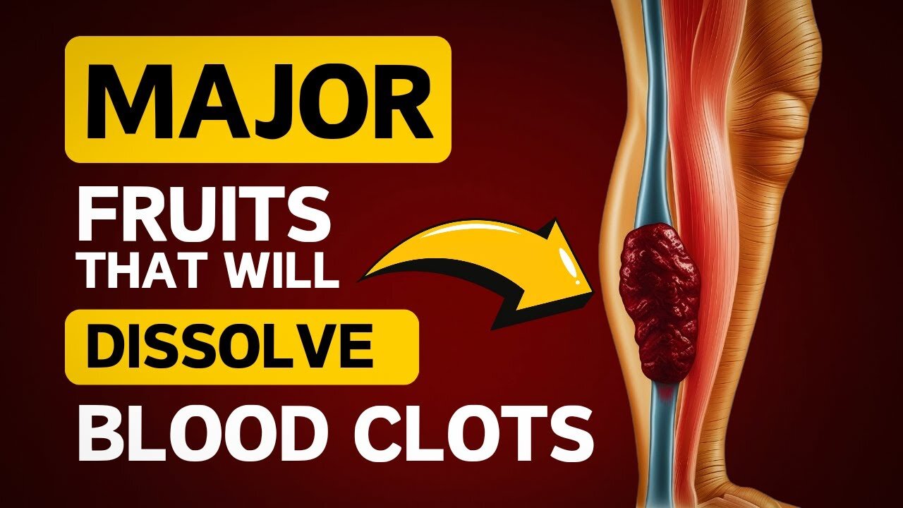 6 Fruits That Naturally Dissolve Blood Clots