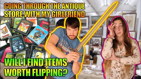 Atari Games At Scott Antique Markets!!! #Vlog