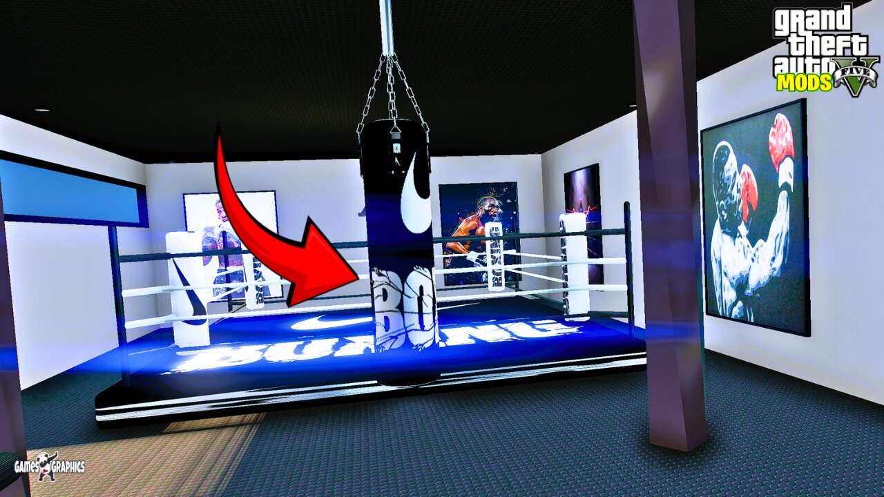 MODERN MANSION with Boxing Gym is the ULTIMATE GTA 5 Experience! (Selling Houses #137)