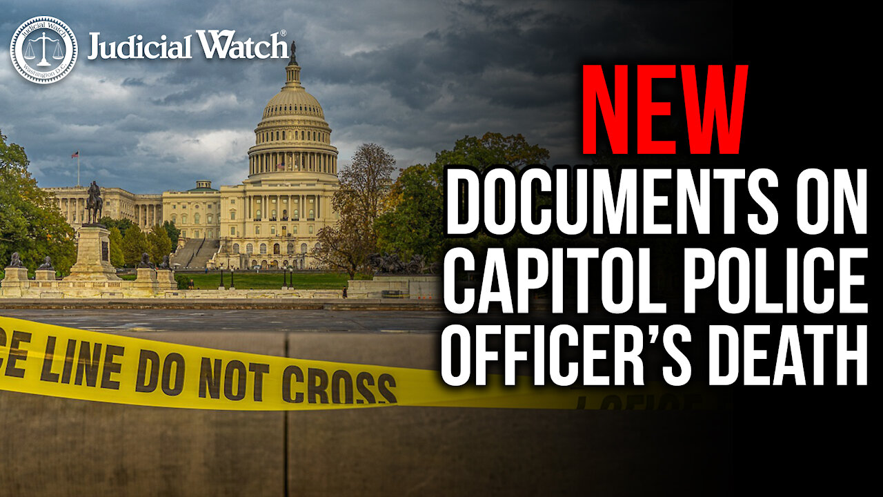 NEW Docs about Capitol Police Officer's Death Raises More 1/6 Questions