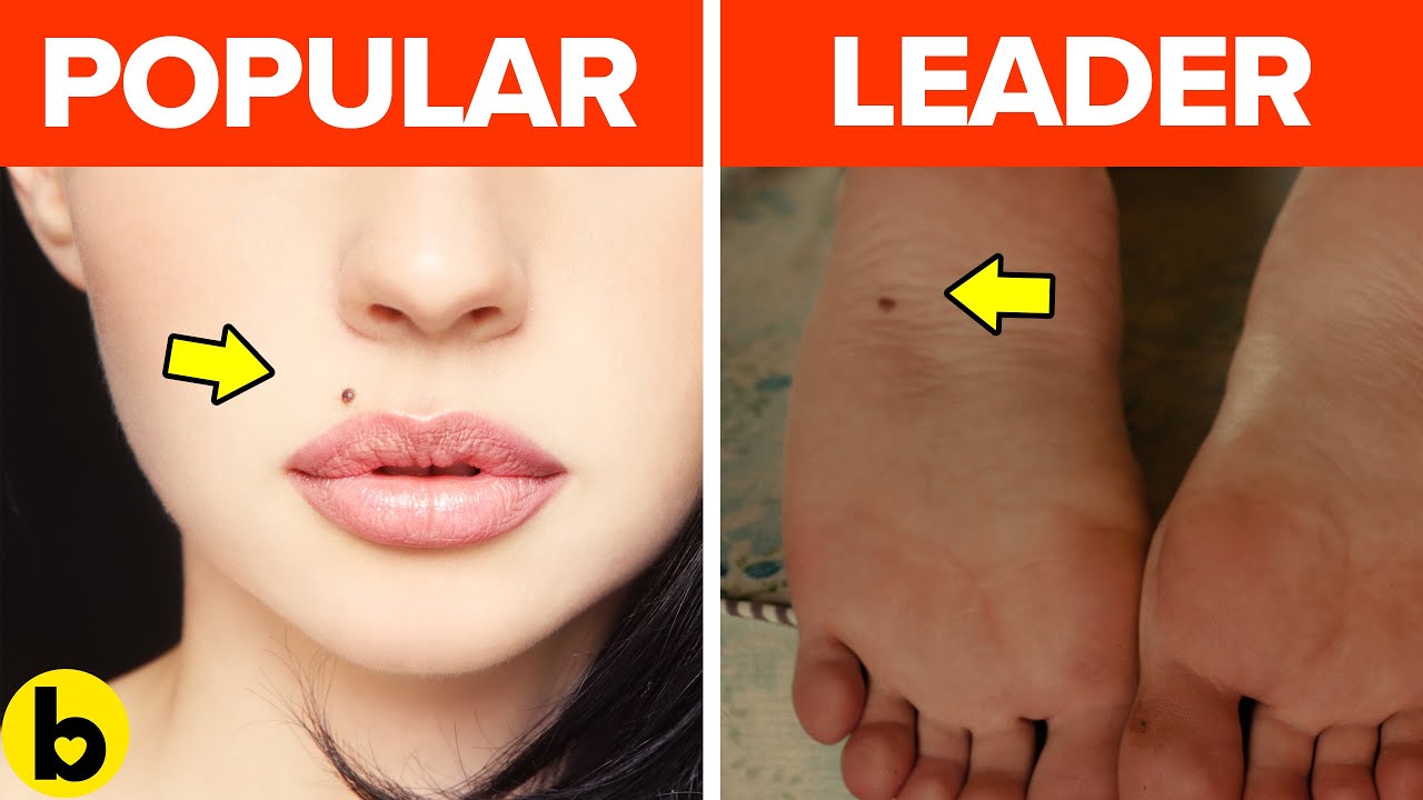 What Moles On 7 Places Of The Body Say About You