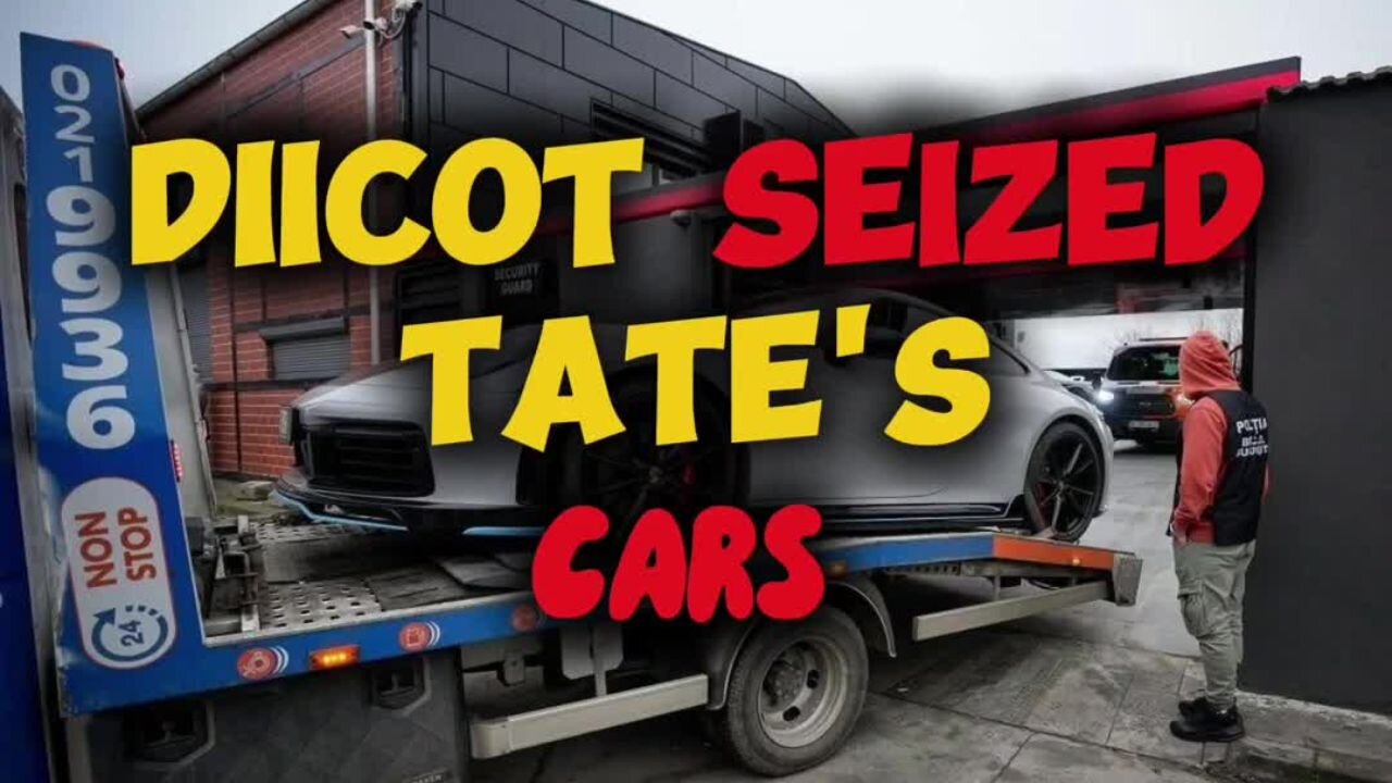 BREAKING: DIICOT seized all Andrew Tate cars