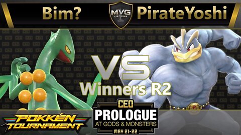 Bim? (Sceptile) vs. PirateYoshi (Machamp) - Pokkén Winners R2 - CEO Prologue