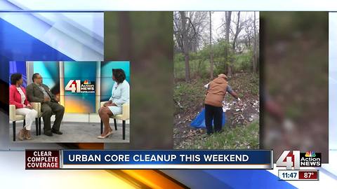 Urban core cleanup this weekend