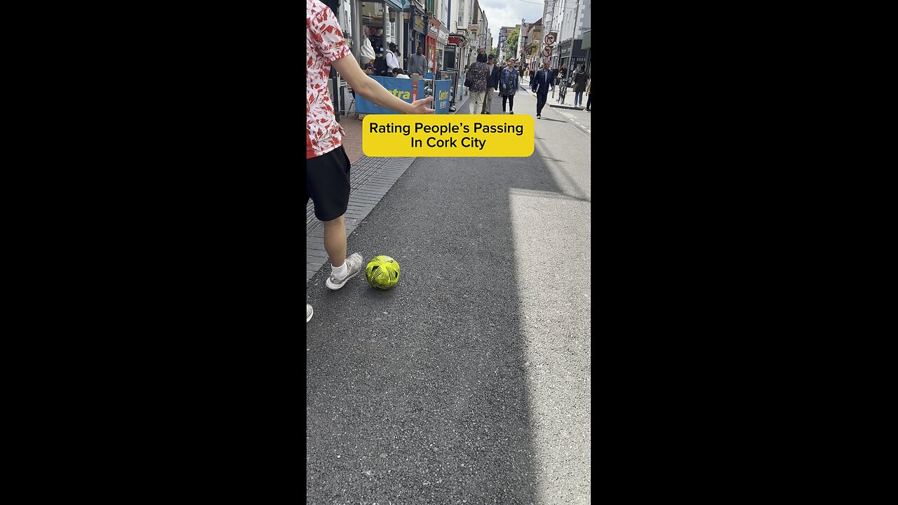 Rating People’s Passing In Cork City