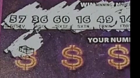 WINNING Lottery Tickets Back To Back $30 Scratch Off!!