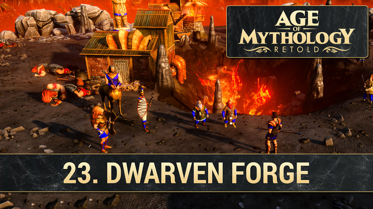 23. Dwarven Forge | Fall of the Trident (Hard) | Age of Mythology Retold