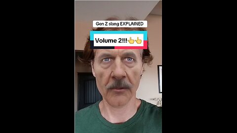 Ever wonder what gen Z is talking about.. here's another five words that old man Jenkins explains