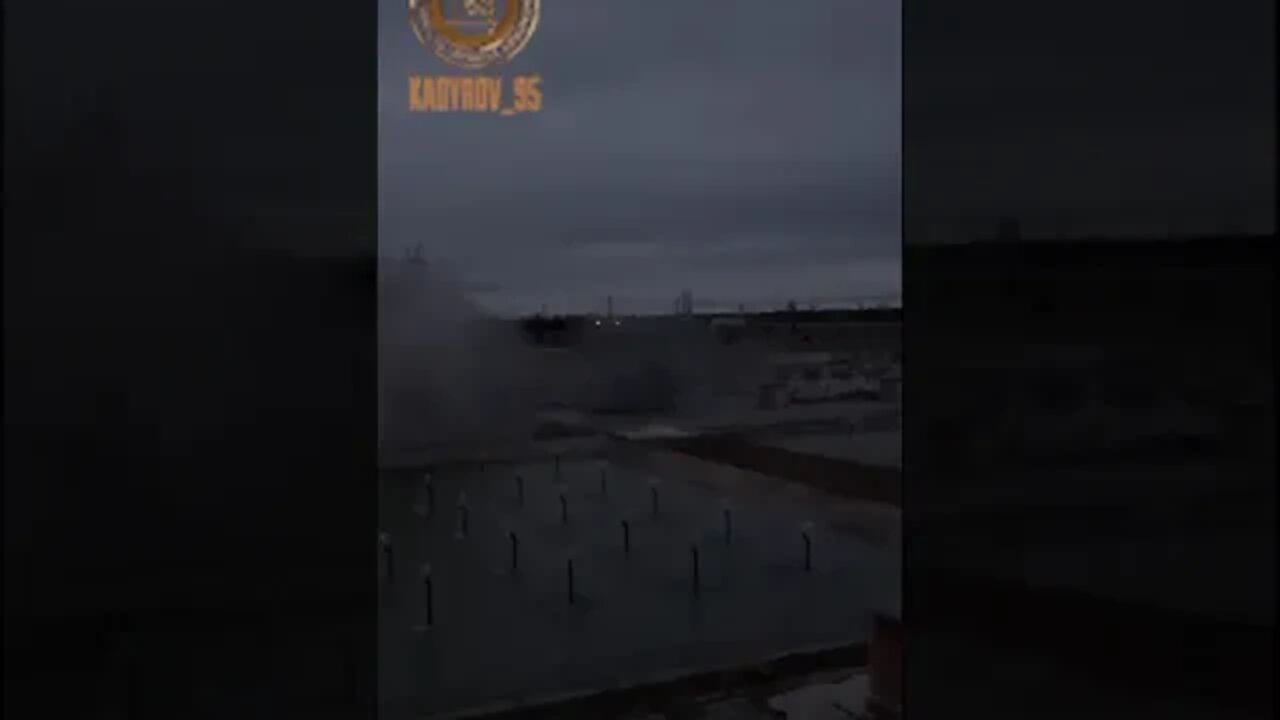 Kadyrov published a video of the shelling of the Zaporozhye nuclear power plant by Ukraine