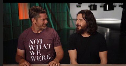 Hilarious moment between Jonathan Roumie and Dallas Jenkins during the last live of the Chosen