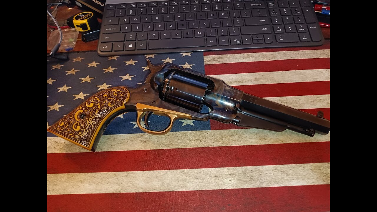 1858 Remington. conversion.