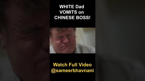 DAD Vomits on His Chinese Boss! Then this Happens... #sameerbhavnani #shorts #ytshorts