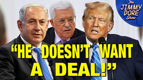 Trump Reveals JUST WHO Is Preventing Peace In Israel!