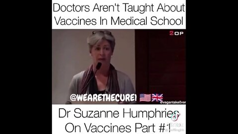 Doctors ARENT Taught Anything About VACCINES In Medical School! Let That Sink In!!