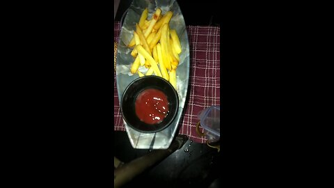 Frozen French fries Review#crispy potatoes fries