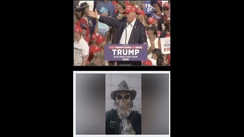 Trump getting shot, ear grazed, we have "other" people in the back ground!