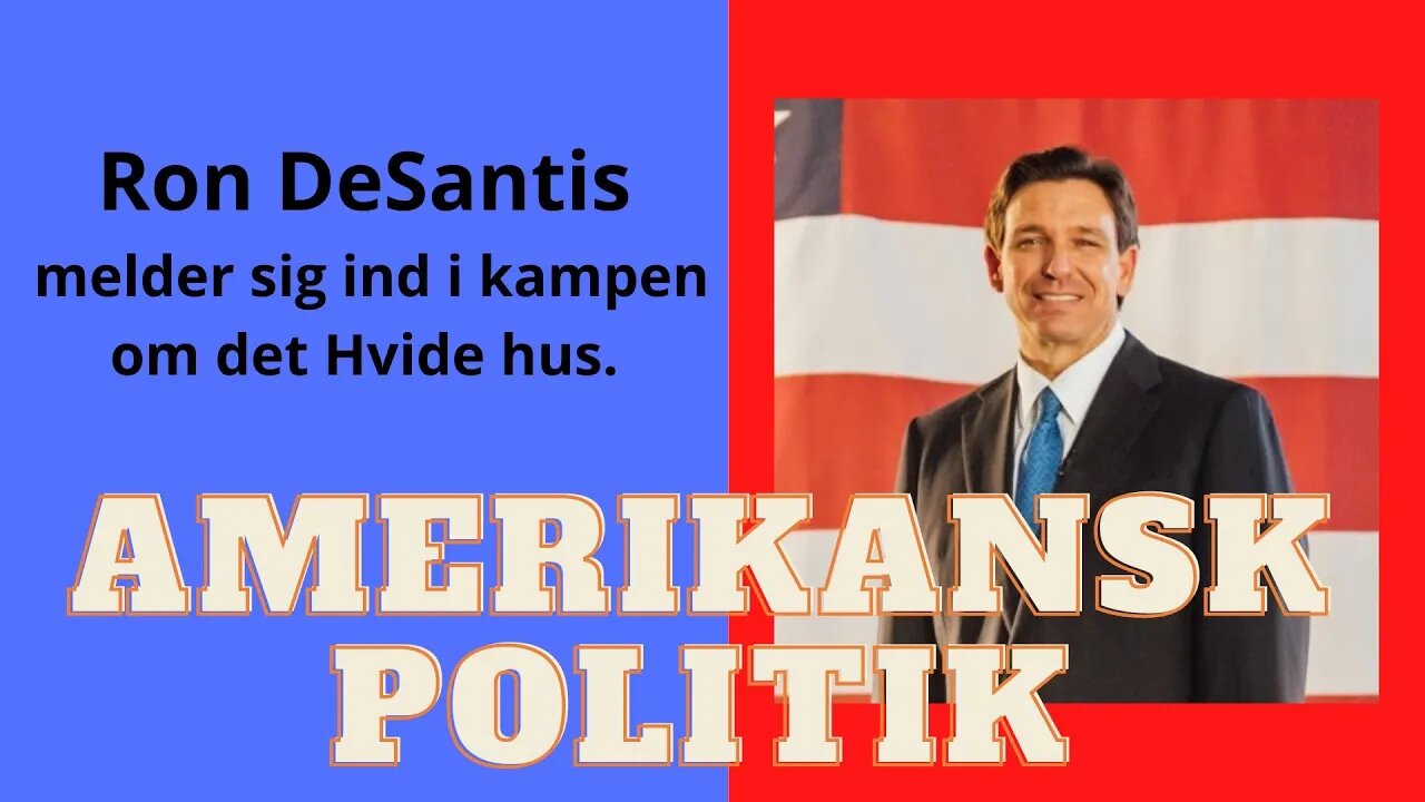 DeSantis Melder sig ind i kampen