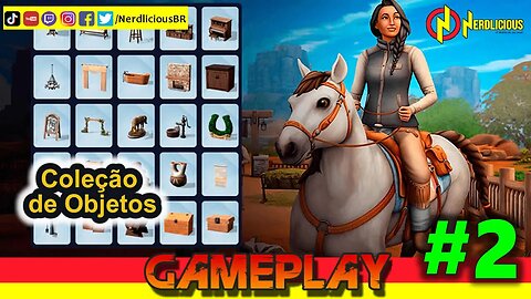 🎮 GAMEPLAY! A Coleção de Objetos em THE SIMS 4 - Pacote de Expansão TOMANDO AS RÉDEAS! Confira!