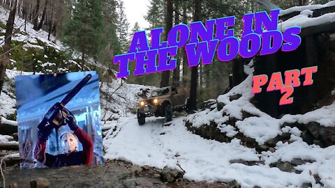 Alone In The Woods - Part 2 Do We Make It Home??? **Don't Forget Your Chainsaw!**