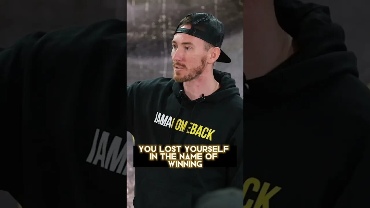 Losing yourself in the name of winning
