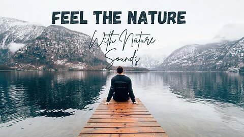😌Forest River Nature Sounds-Gentle Stream Sleeping Sound-Natural Calming.😊Helps Meditation And Yoga.