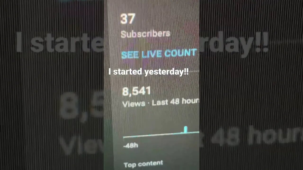 I started YouTube yesterday, going to get 1k Subs by next month ! **I figured out the Algorithm…**