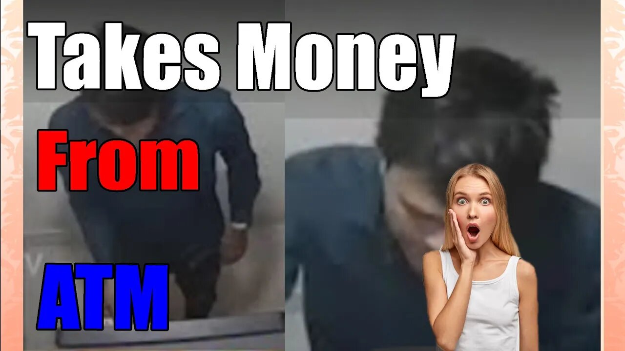 Viral Video Of Man Robbing an ATM machine reaction