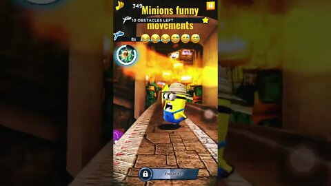 Minions funny movements #shorts #short #shortvideo #gameplay #gaming