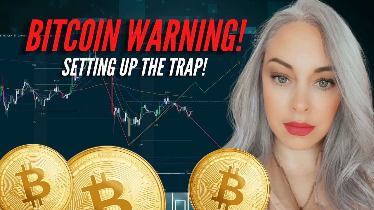 How the BITCOIN Market Maker Sets Up The TRAP! Trade WARNING!