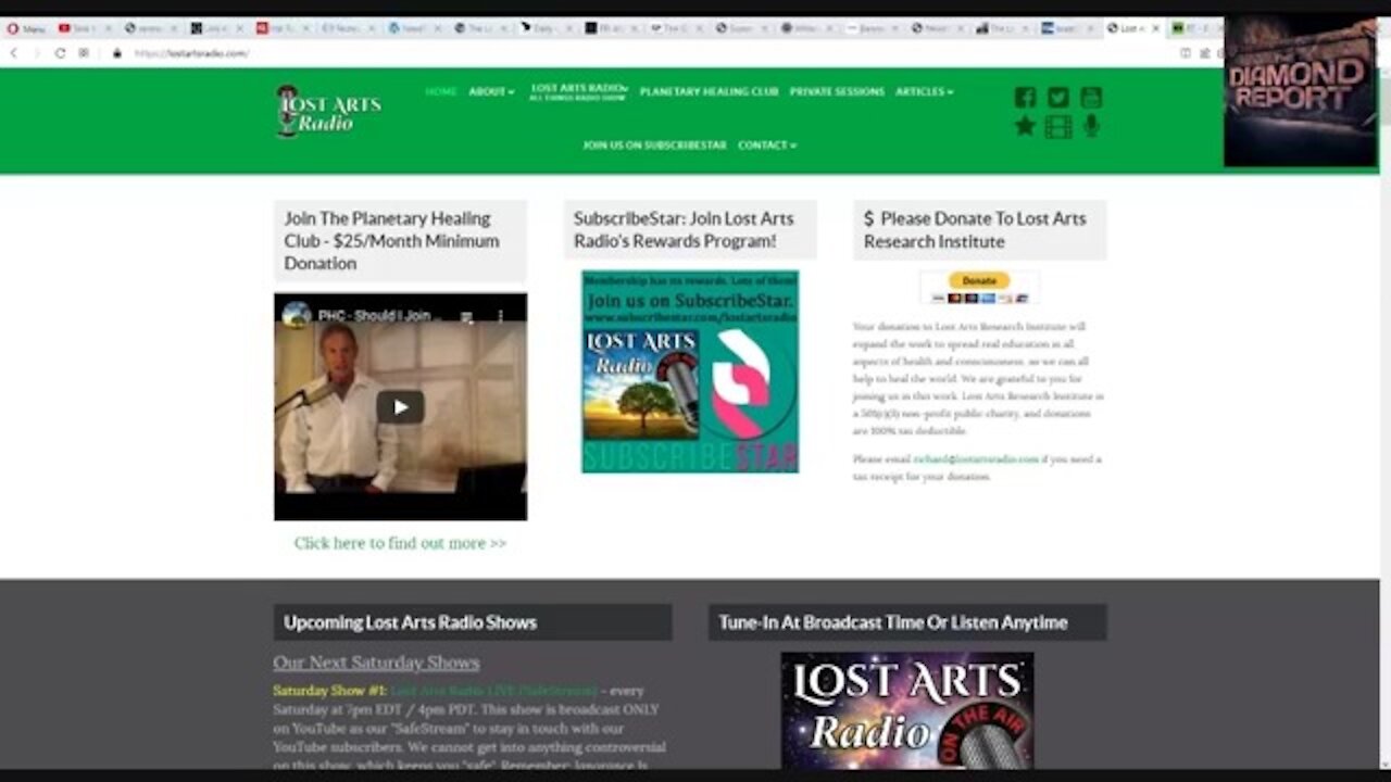 The Diamond Report LIVE with Doug Diamond - 11/6/21