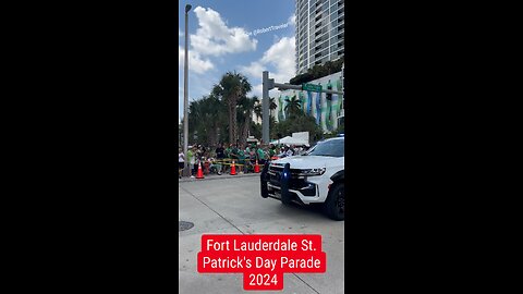 Fort Lauderdale #St.Patrick's Day #Parade and #Festival 2024 #florida #fortlauderdale #police