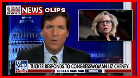 Tucker Carlson Responds to a Tweet From Liz Cheney - 4835