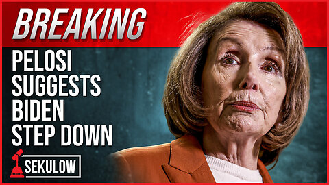 BREAKING ELECTION NEWS: Nancy Pelosi Suggests President Biden Step Down