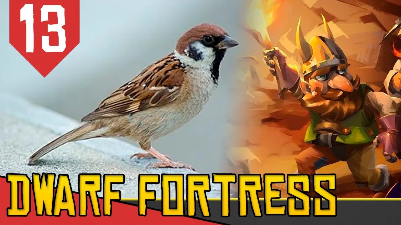 Domando PARDAIS GIGANTES - Dwarf Fortress Nub #13 [Gameplay PT-BR]