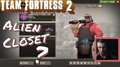 TF2 "Grey Femboy Alien Slayer Closet Concert!" Christian Stone LIVE! Team Fortress 2