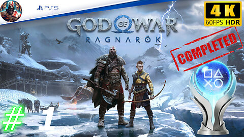God of War Ragnarök #1 🇬🇷 Greek Gameplay PS5 4K HDR 60FPS (No Commentary)