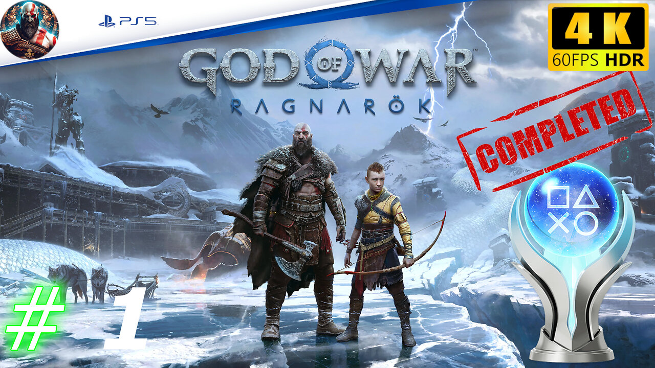 God of War Ragnarök #1 🇬🇷 Greek Gameplay PS5 4K HDR 60FPS (No Commentary)