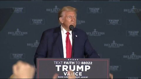 Trump: Christians Need To Turn Out and Vote!