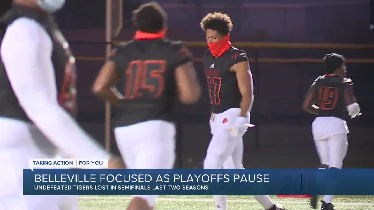 Belleville football remains focused on ultimate goal