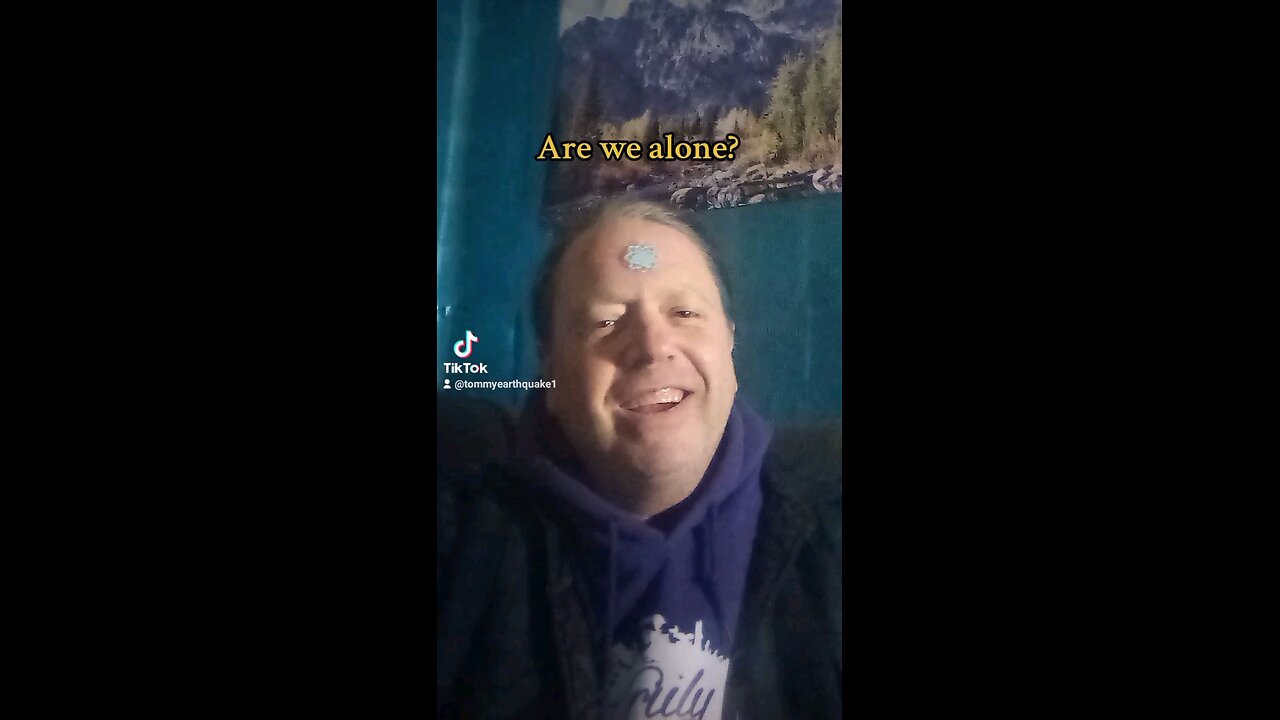 Are we alone?