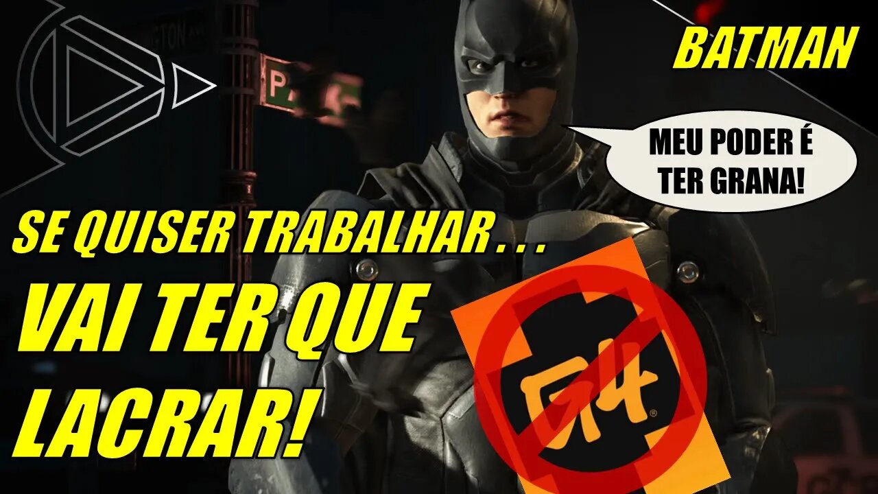 Batman Deveria Ser C4nc3lad0 Por Ser Rico e Br4nco!? #HORAPLAY