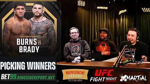 Conor McGregor for President? | UFC Burns vs. Brady Winning Bets