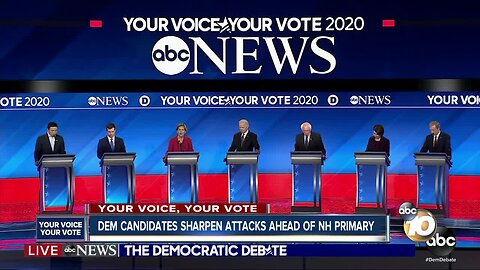 Dem candidates sharpen attacks ahead of NH Primary