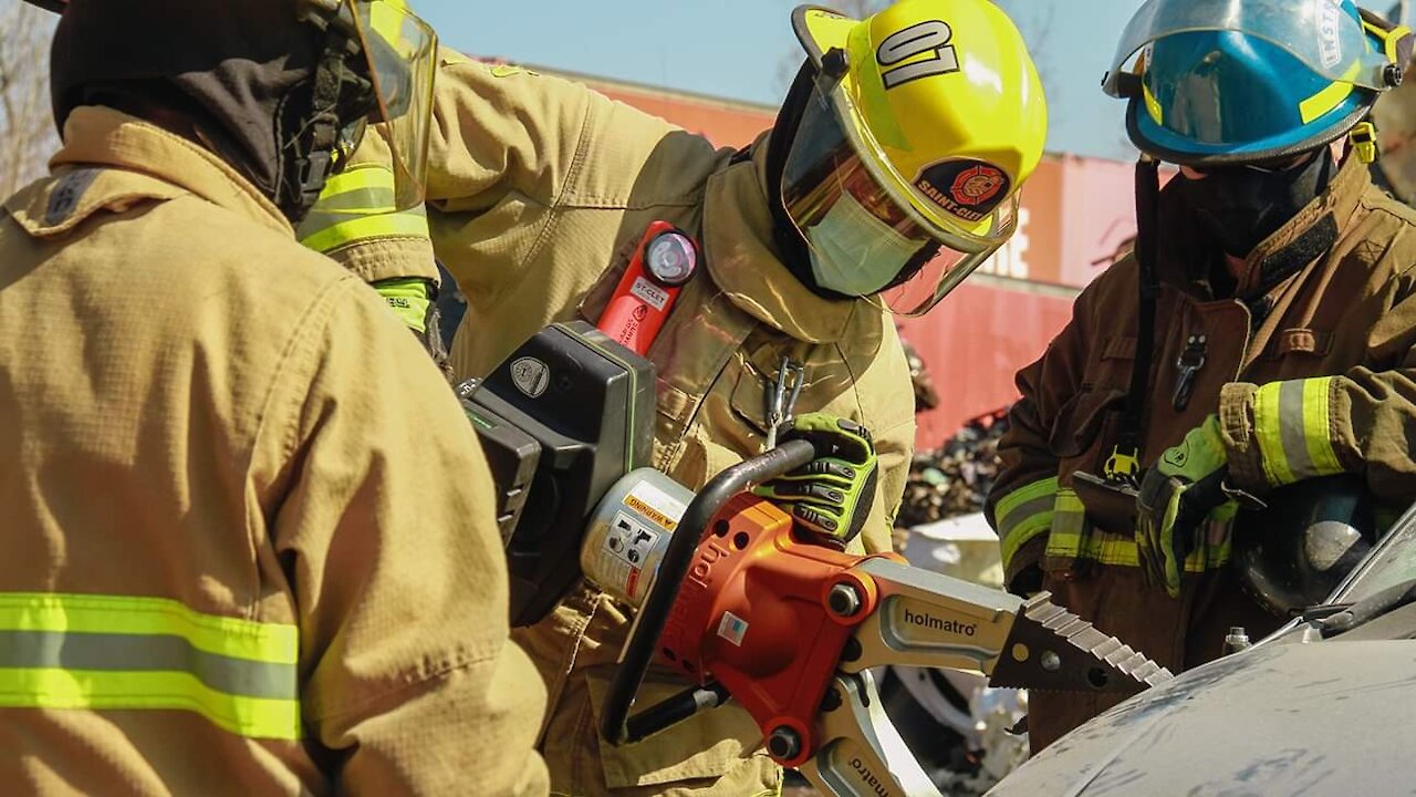 Formation des pompiers de St Po