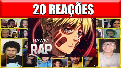 MULT REACT O QUÃO CRUEL ESSE MUNDO ERA - Cinematic - Armin (Shingeki no Kyojin) - Hawky