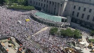 La foule se mobilise pour "Black Trans Lives Matter", à New York